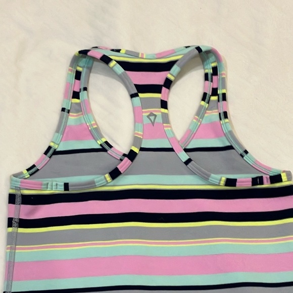 Ivivva by Lululemon size 12 Multicolor Striped Tank Top - Picture 9 of 13